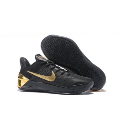 Nike Erkek Kobe A.D. Siyah / Metal Altın Basketbol Ayakkabısı Türkiye - I3MRHXBX